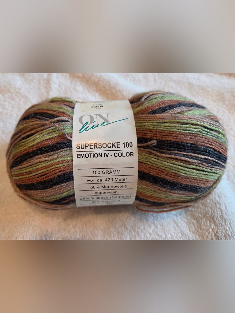ON LINE SUPERSOCKE 100 Yarn 1354